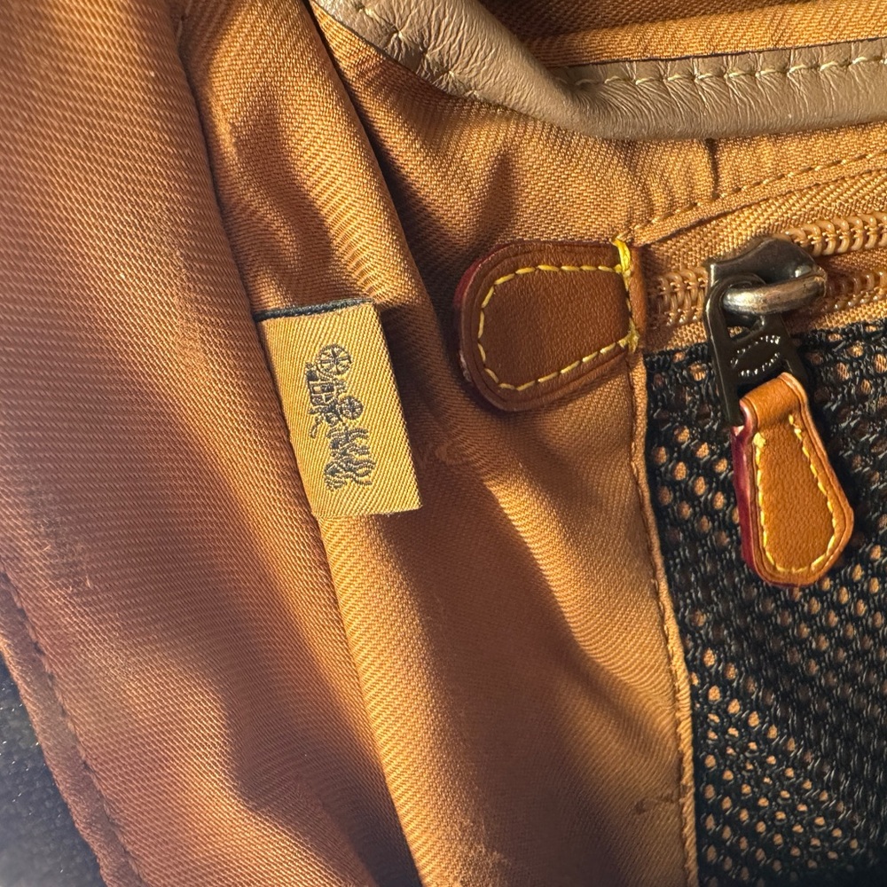 Leather Coach Gotham Backpack in Tan/Stone Color - Picture 11 of 16